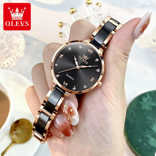 Elevate Your Style with the 5872 Luxury Women's Waterproof Quartz Watch - Fashion Meets Functionality!