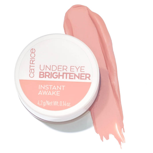 | under Eye Brightener | Conceal & Brighten Dark Circles | with Hyaluronic Acid & Shea Butter | Vegan, Cruelty Free & Paraben Free (010 | Light Rose)