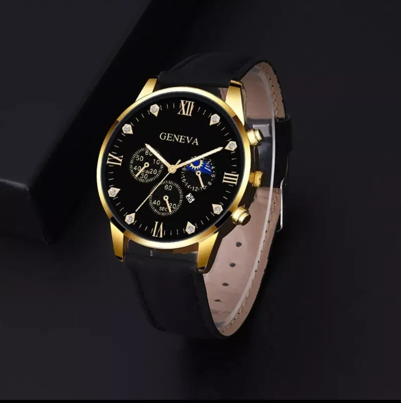 Optimize product title:  Stylish Quartz Watch with Matching Bracelet