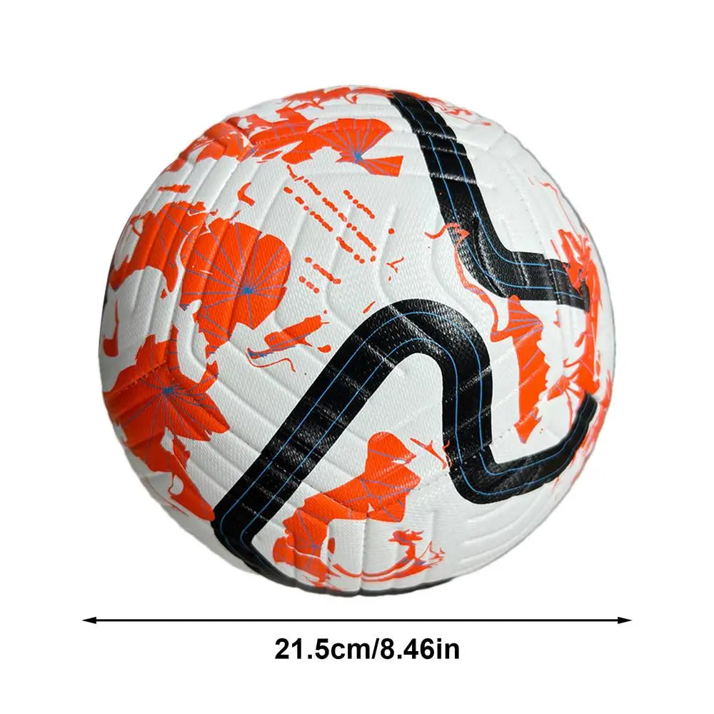 Sports Soccer Ball Size 5 Club Soccer Ball Soft Cover Sports Soccer Ball For Birthday Festival School Sports Game Teens Adult